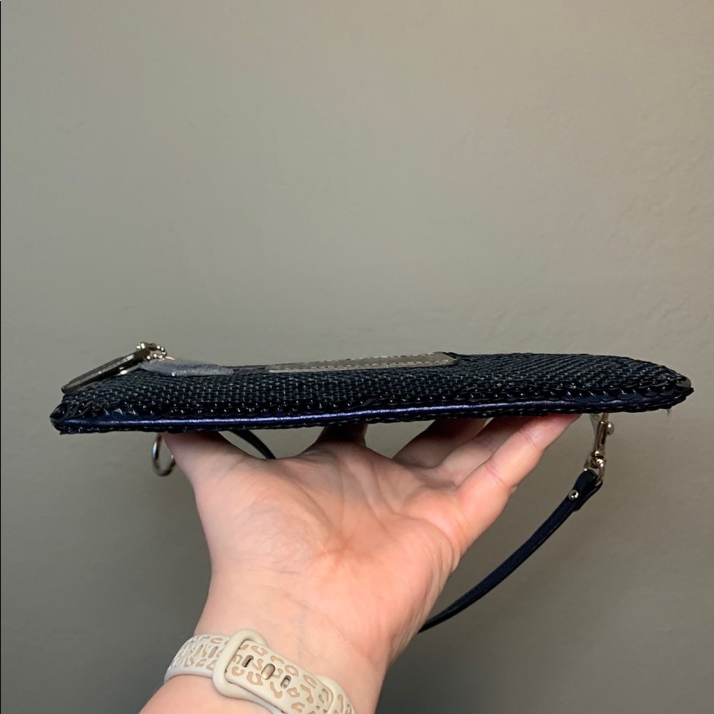 BUNDLE FOR @hope_this_helps - EUC - Coach Poppy Blue Sequin Wristlet - Picture 7 of 15